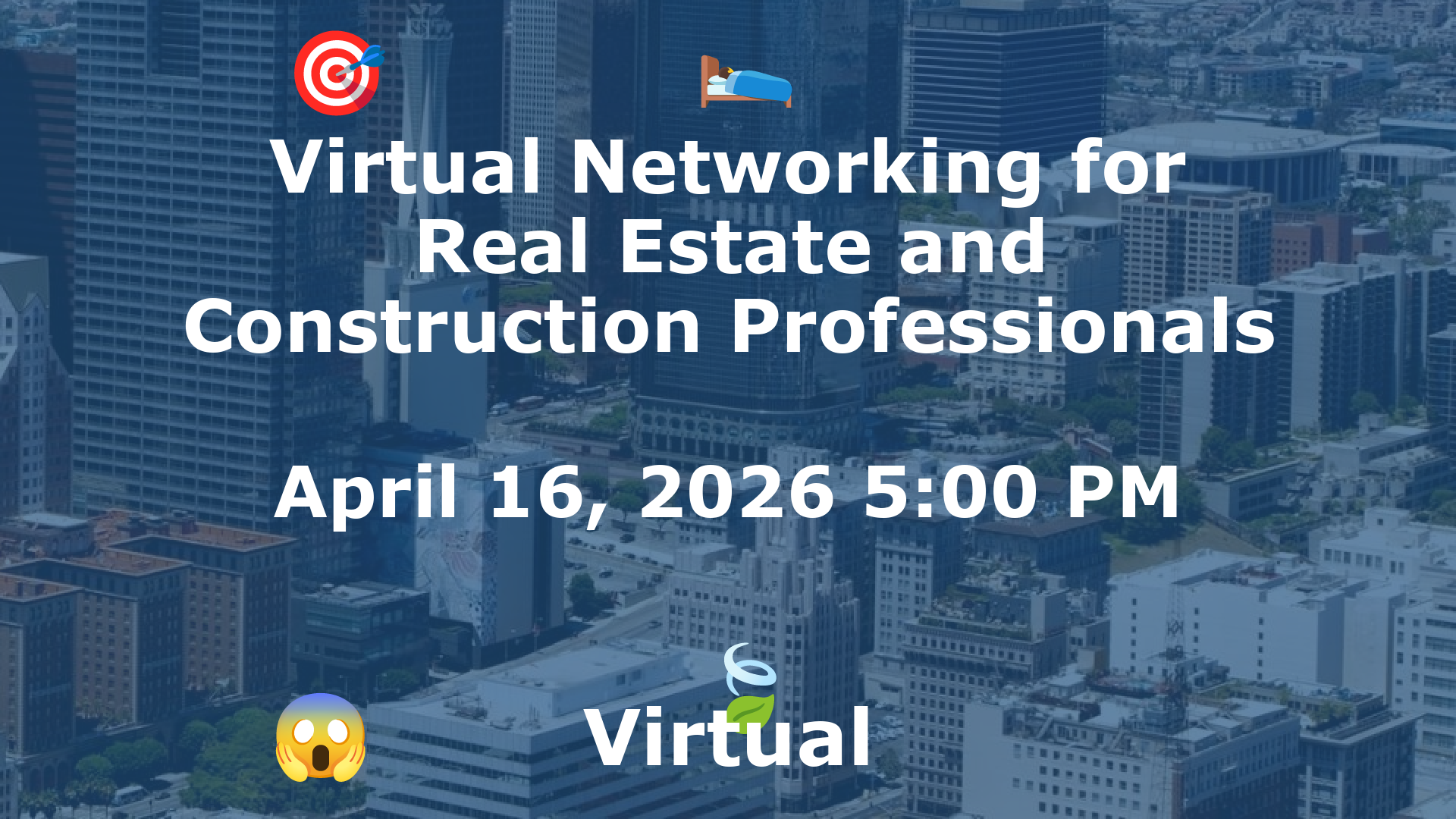 Virtual Networking for Real Estate and Construction Professionals event image